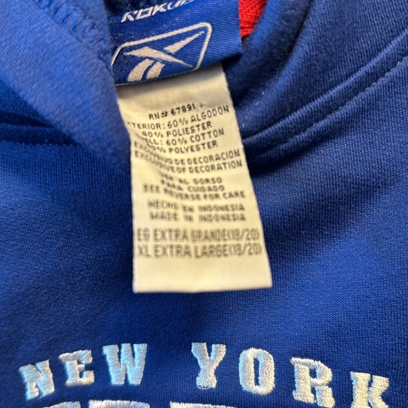 Boys XL New York Giants hoodie sweatshirt. Never worn with tags. - Picture 3 of 5